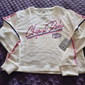 NWT Disney - Chip n' Dale Sweatshirt